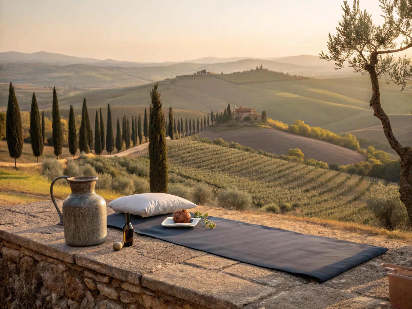 Yogaretreat i Italien